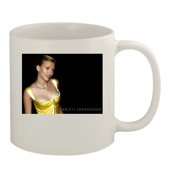 Scarlett Johansson 11oz White Mug