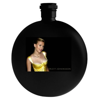 Scarlett Johansson Round Flask