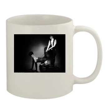 Scarlett Johansson 11oz White Mug