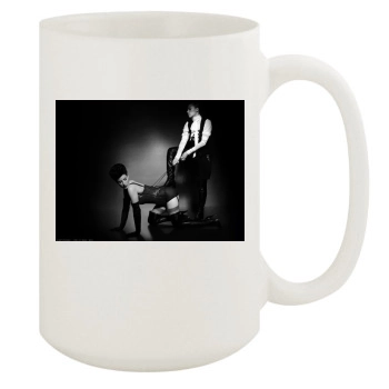 Scarlett Johansson 15oz White Mug