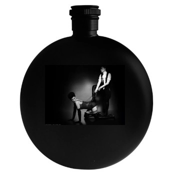 Scarlett Johansson Round Flask