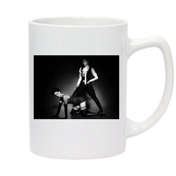 Scarlett Johansson 14oz White Statesman Mug