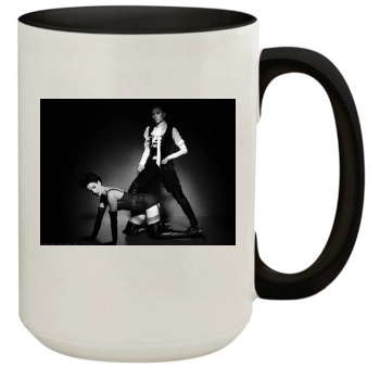 Scarlett Johansson 15oz Colored Inner & Handle Mug