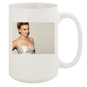 Scarlett Johansson 15oz White Mug