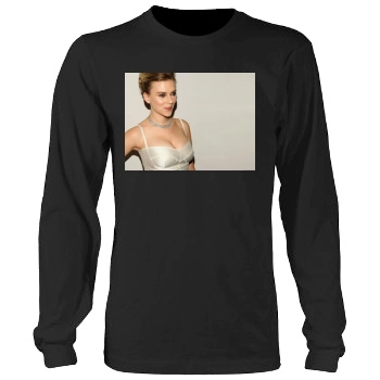 Scarlett Johansson Men's Heavy Long Sleeve TShirt