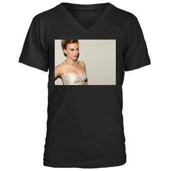 Scarlett Johansson Men's V-Neck T-Shirt