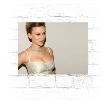 Scarlett Johansson Metal Wall Art