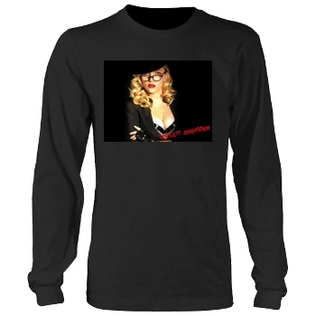 Scarlett Johansson Men's Heavy Long Sleeve TShirt