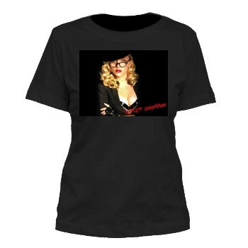 Scarlett Johansson Women's Cut T-Shirt