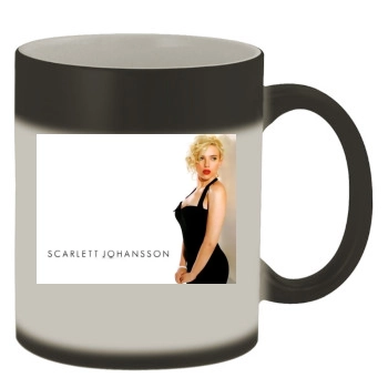 Scarlett Johansson Color Changing Mug