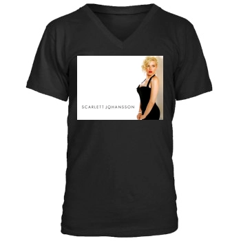 Scarlett Johansson Men's V-Neck T-Shirt