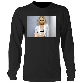 Scarlett Johansson Men's Heavy Long Sleeve TShirt