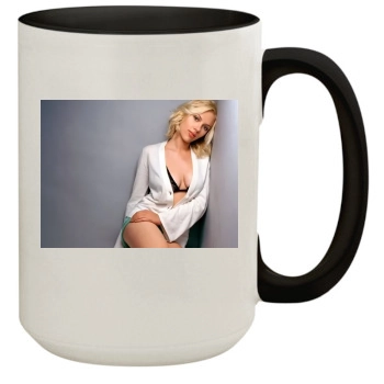 Scarlett Johansson 15oz Colored Inner & Handle Mug