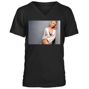 Scarlett Johansson Men's V-Neck T-Shirt