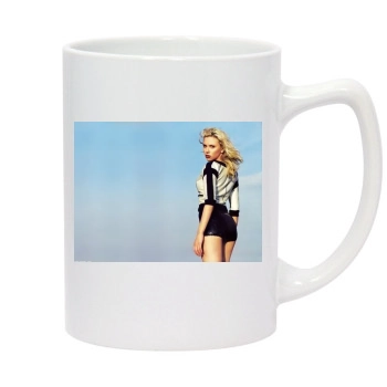 Scarlett Johansson 14oz White Statesman Mug