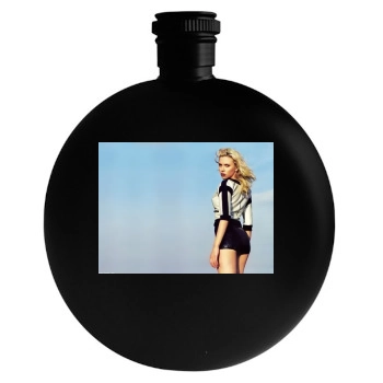 Scarlett Johansson Round Flask