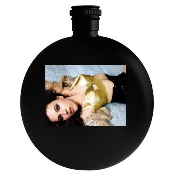 Scarlett Johansson Round Flask