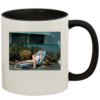 Scarlett Johansson 11oz Colored Inner & Handle Mug