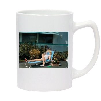 Scarlett Johansson 14oz White Statesman Mug