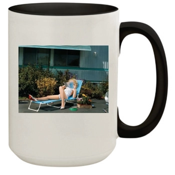 Scarlett Johansson 15oz Colored Inner & Handle Mug