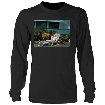 Scarlett Johansson Men's Heavy Long Sleeve TShirt