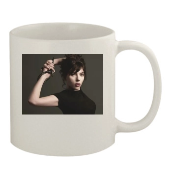 Scarlett Johansson 11oz White Mug