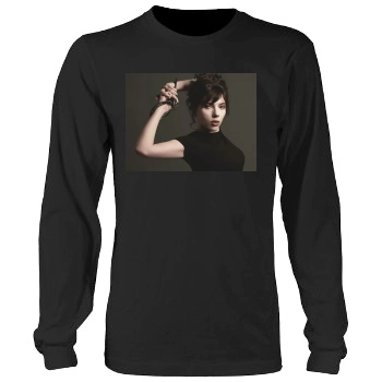 Scarlett Johansson Men's Heavy Long Sleeve TShirt