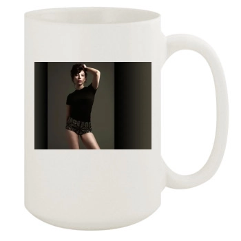 Scarlett Johansson 15oz White Mug