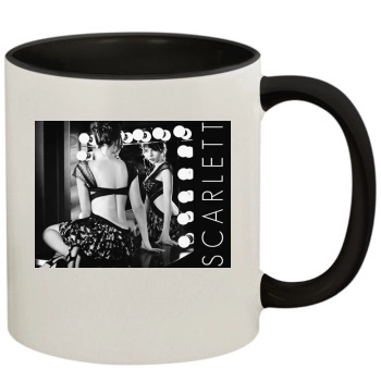 Scarlett Johansson 11oz Colored Inner & Handle Mug