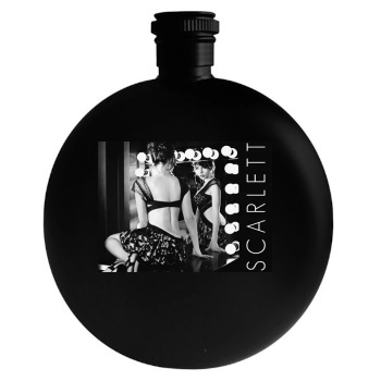 Scarlett Johansson Round Flask