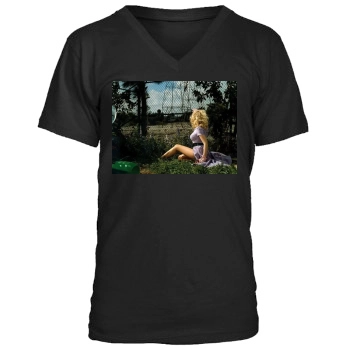 Scarlett Johansson Men's V-Neck T-Shirt