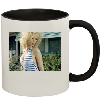 Scarlett Johansson 11oz Colored Inner & Handle Mug