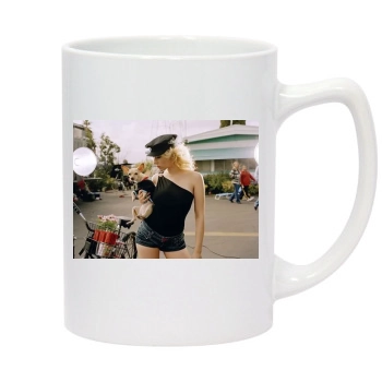 Scarlett Johansson 14oz White Statesman Mug