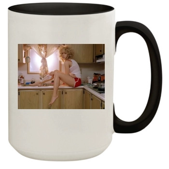 Scarlett Johansson 15oz Colored Inner & Handle Mug