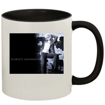 Scarlett Johansson 11oz Colored Inner & Handle Mug