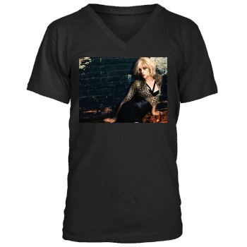 Scarlett Johansson Men's V-Neck T-Shirt