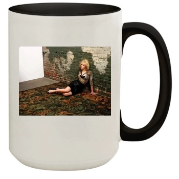 Scarlett Johansson 15oz Colored Inner & Handle Mug