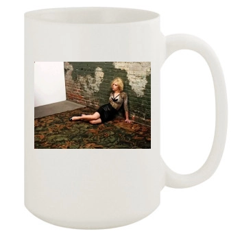 Scarlett Johansson 15oz White Mug