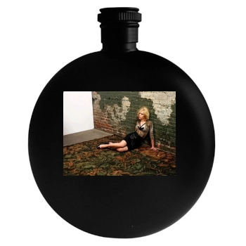 Scarlett Johansson Round Flask