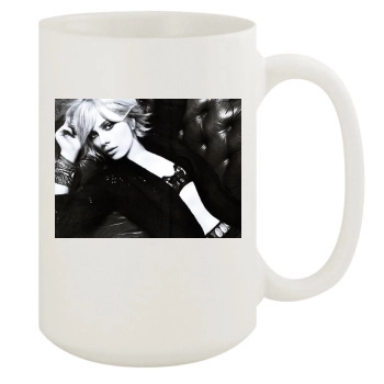 Scarlett Johansson 15oz White Mug