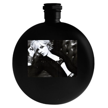 Scarlett Johansson Round Flask