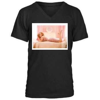 Scarlett Johansson Men's V-Neck T-Shirt