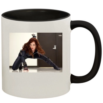 Scarlett Johansson 11oz Colored Inner & Handle Mug