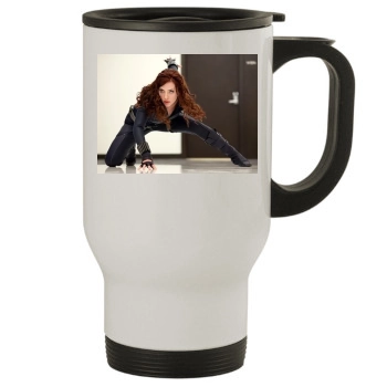 Scarlett Johansson Stainless Steel Travel Mug