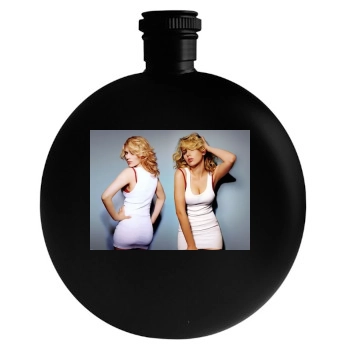 Scarlett Johansson Round Flask