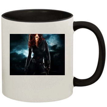 Scarlett Johansson 11oz Colored Inner & Handle Mug