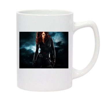 Scarlett Johansson 14oz White Statesman Mug