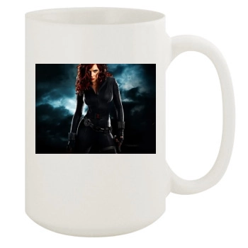 Scarlett Johansson 15oz White Mug