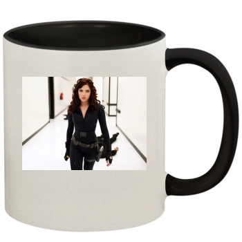 Scarlett Johansson 11oz Colored Inner & Handle Mug