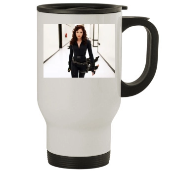 Scarlett Johansson Stainless Steel Travel Mug